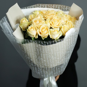 Букет из 19 роз Аваланж (70 см) в Зарайске