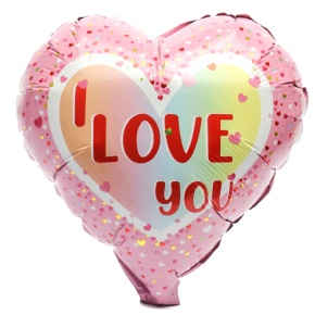 Шар сердце "I love you" в Зарайске