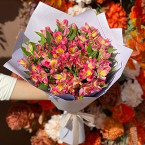 Букет 15 альстромерий в Зарайске