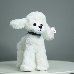 Плюшевый пудель белый (25 см) в Зарайске