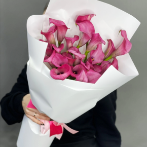 Монобукет из 21 каллы в Зарайске