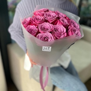 Букет из 15 роз Меритим (50 см) в Зарайске