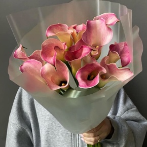 Букет из 13 нежных калл в Зарайске