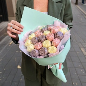 Букет 25 шоколадных пионов в Зарайске