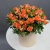 Композиция в шляпной коробке из оранжевых кустовых роз в Зарайске Композиция в шляпной коробке из оранжевых кустовых роз в Зарайске