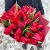 Букет 27 красных тюльпанов в Зарайске Букет 27 красных тюльпанов в Зарайске