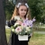 Композиция с георгинами на 1 сентября в белом ящике в Зарайске Композиция с георгинами на 1 сентября в белом ящике в Зарайске