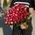 Букет из 51 рубиновой розы (50 см) в Зарайске Букет из 51 рубиновой розы (50 см) в Зарайске