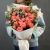 Букет "Фортуна" из коралловых роз и оксипеталума в Зарайске Букет "Фортуна" из коралловых роз и оксипеталума в Зарайске
