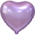 Сердце сиреневое фольгированный шар с гелием (45 см) в Зарайске Сердце сиреневое фольгированный шар с гелием (45 см) в Зарайске