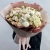 Букет "Шаганэ" из ранункулюсов, хризантем Момоко, озатамнуса, кустовых роз сорта Таня, эустом и гортензий в Зарайске Букет "Шаганэ" из ранункулюсов, хризантем Момоко, озатамнуса, кустовых роз сорта Таня, эустом и гортензий в Зарайске