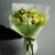 Букет "Зеленая фея" из роз, эустом, скимии и ромашек в Зарайске Букет "Зеленая фея" из роз, эустом, скимии и ромашек в Зарайске