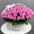 Композиция в корзине из 101 розовой розы Аква (40 см) в Зарайске Композиция в корзине из 101 розовой розы Аква (40 см) в Зарайске