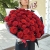 Букет 51 красная роза (50 см) в Зарайске
