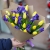 Букет из ирисов и тюльпанов в Зарайске
