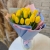 Букет из 15 жёлтых тюльпанов в Зарайске Букет из 15 жёлтых тюльпанов в Зарайске